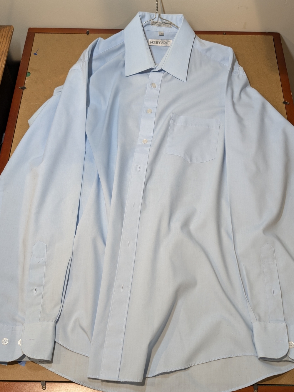 Monte Carlo Men’s Light Blue Dress Shirt